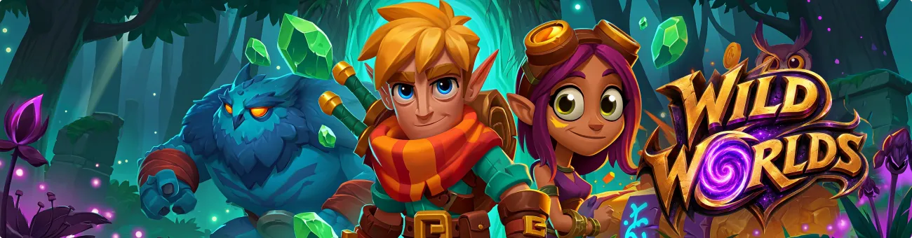 Wild worlds slot Banner 3